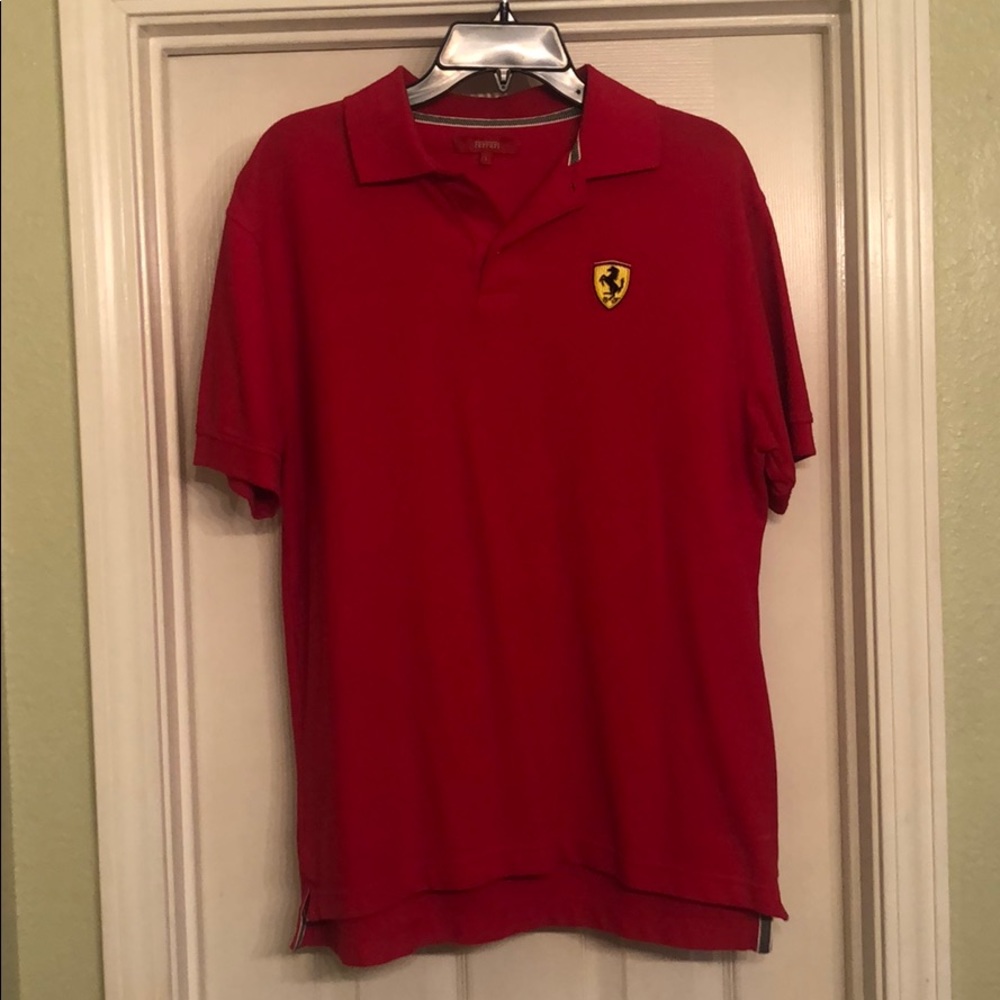 Men’s Ferrari polo shirt
